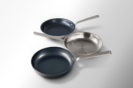 Which Is Best: Carbon Steel vs. Stainless Clad vs. Nonstick Frying Pans