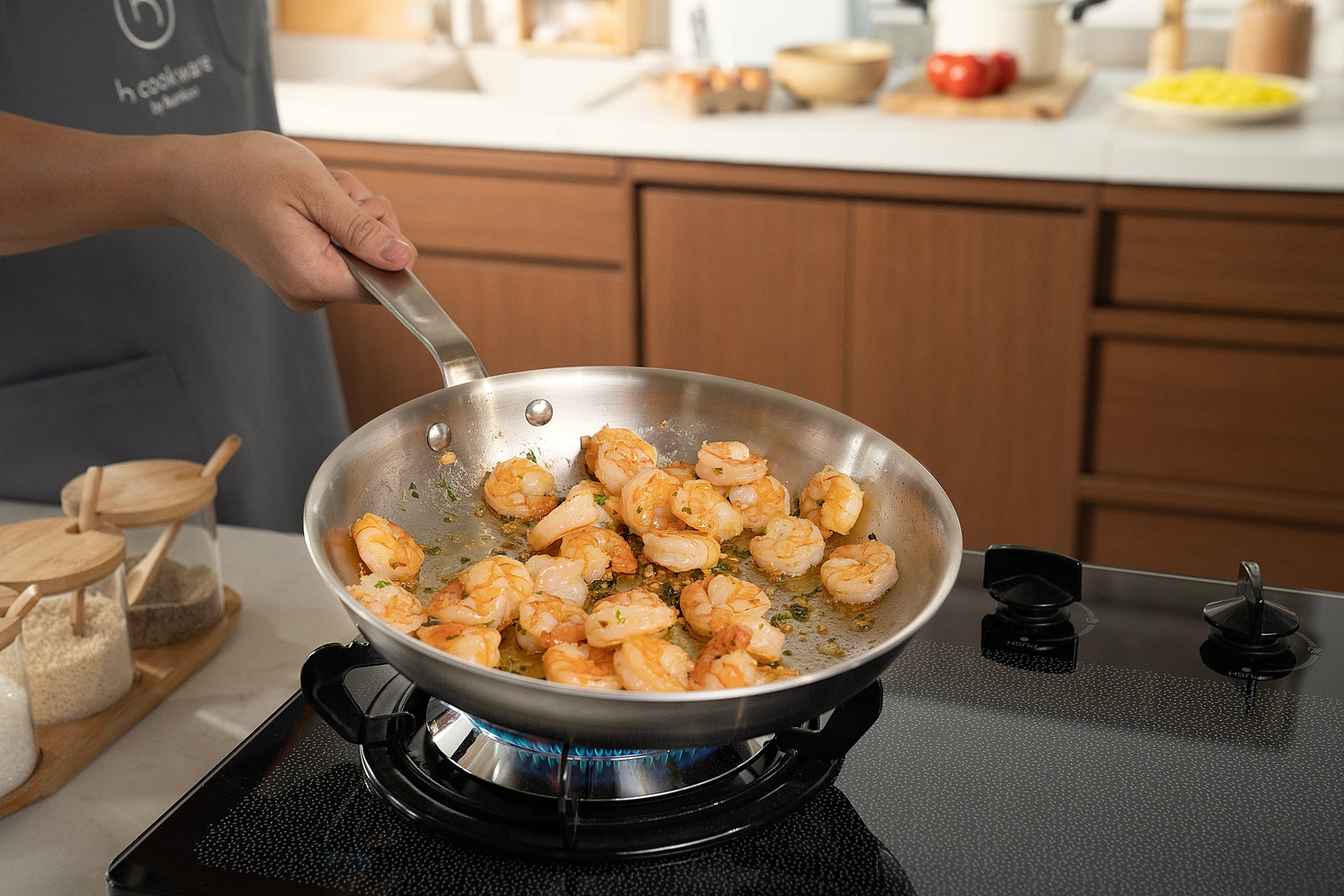 H Cookware Stainless Clad 6-Piece Set
