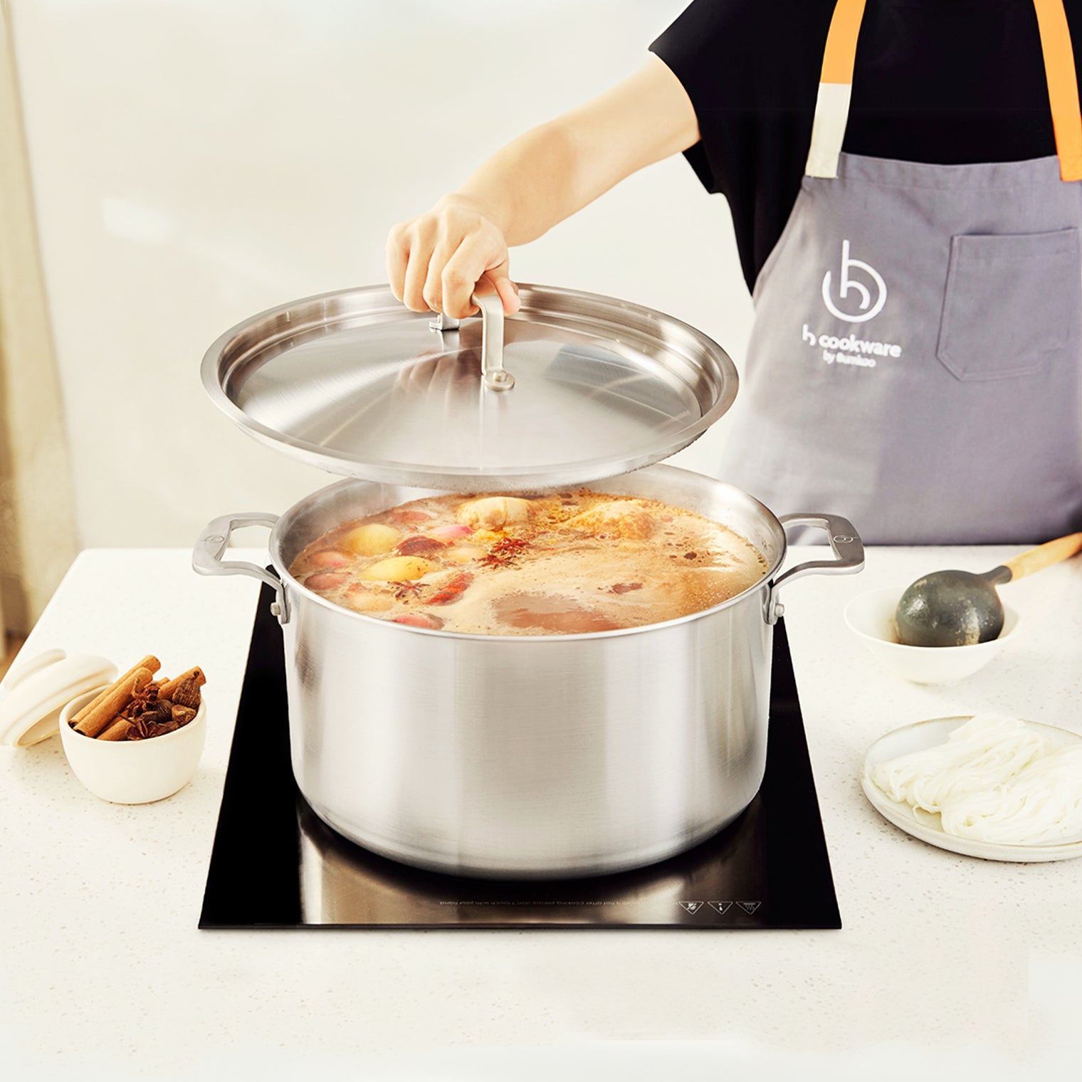 Stainless Clad Stockpot