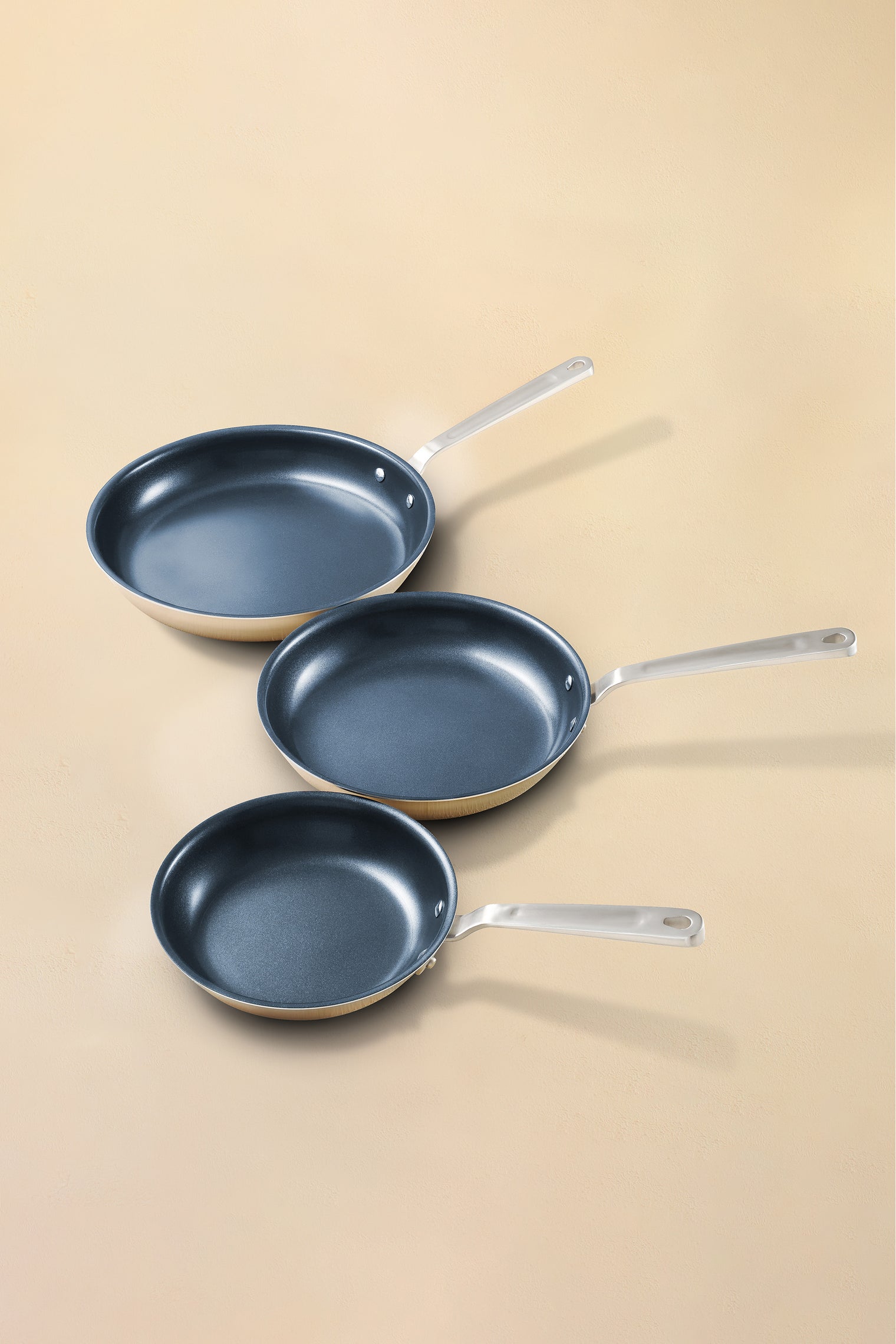 Nonstick Frying Pan 3-Piece Set