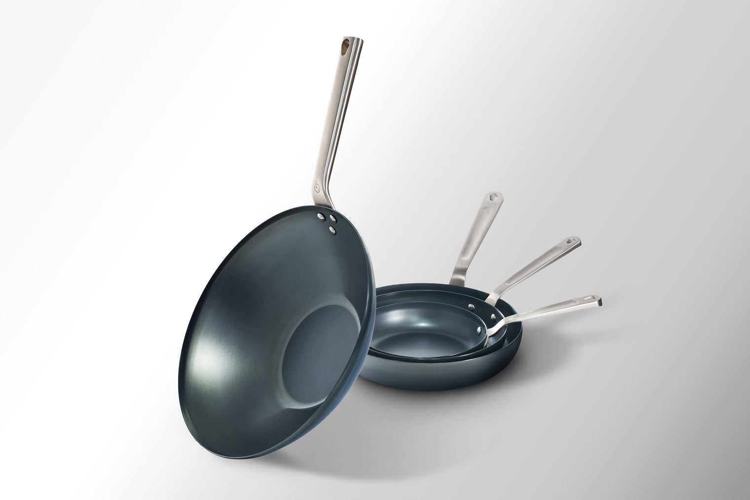 H Cookware Carbon Steel 4-Piece Set