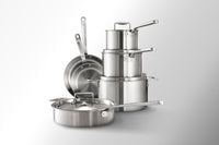 H Cookware Stainless Clad 10-Piece Set