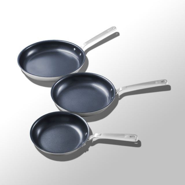Nonstick Frying Pan 3-Piece Set