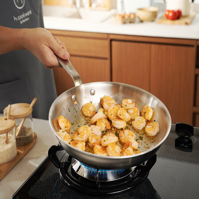Stainless Clad Frying Pan