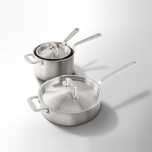 Stainless Clad 10-Piece Set