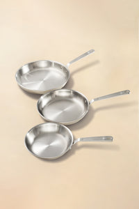 Stainless Clad Frying Pans
