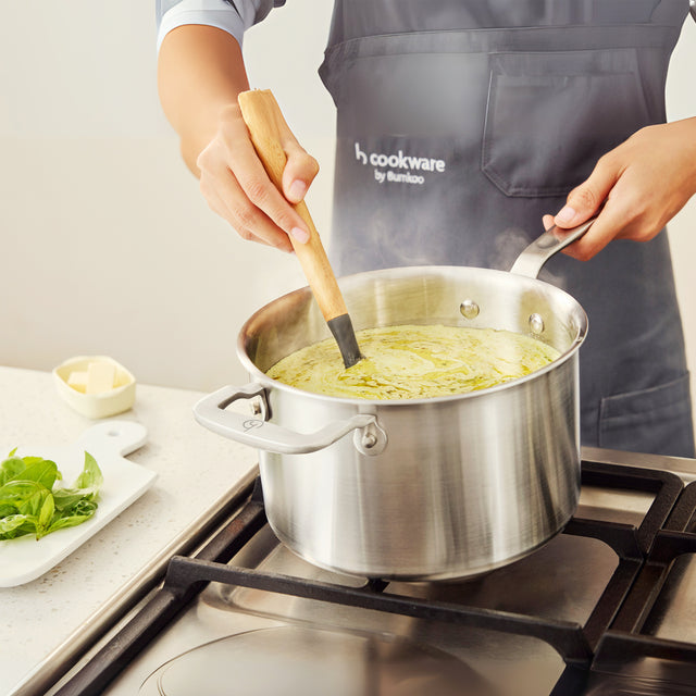 Stainless Clad Saucepan